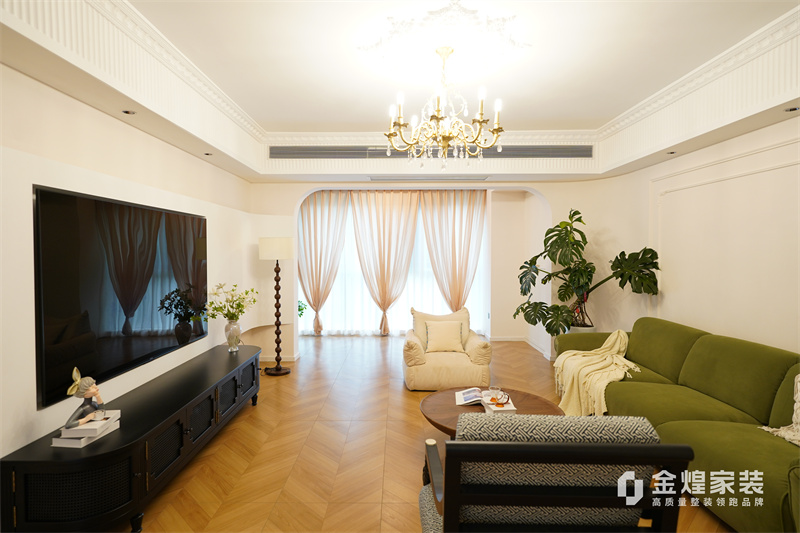 華電湘苑法式復古風格